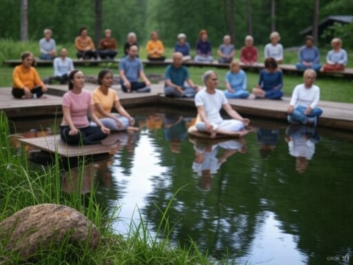 What is a mindfulness retreat?