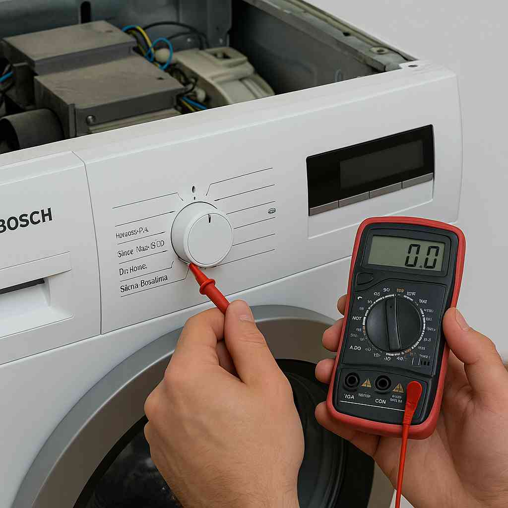 Bosch Çamaşır Makinesi Program Seçici Arızası ve Onarımı