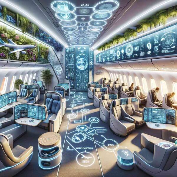 Top Trends in Aircraft Cabin Design for 2025