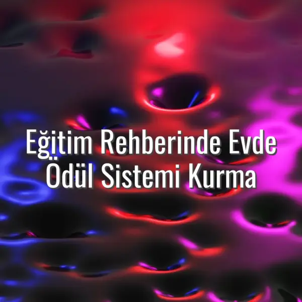 Eğitim Rehberinde Evde Ödül Sistemi Kurma - evde ödül sistemi örnekleri