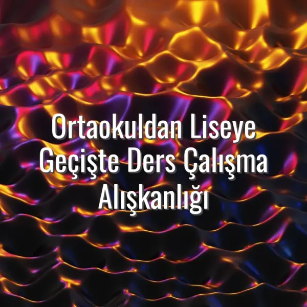 Ortaokuldan Liseye Geçişte Ders Çalışma Alışkanlığı - liseye geçiş çalışma alışkanlığı