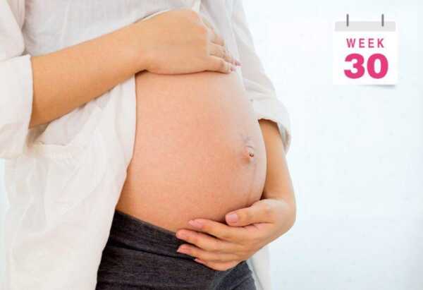 30 . hafta gebelik annenin durumu