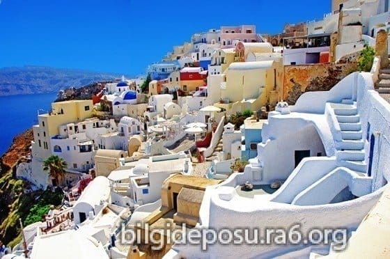 - Bilgideposu Santorini Yunanistanda Tatil