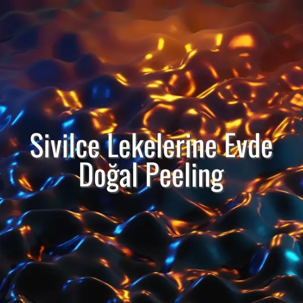 Sivilce Lekelerine Evde Doğal Peeling - sivilce lekelerine evde peeling