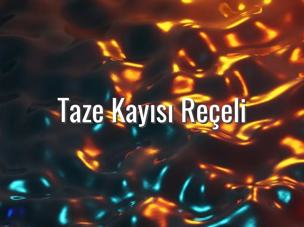 Taze Kayısı Reçeli