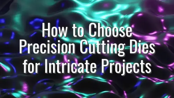 How to Choose Precision Cutting Dies for Intricate Projects