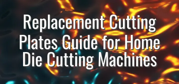 Replacement Cutting Plates Guide for Home Die Cutting Machines