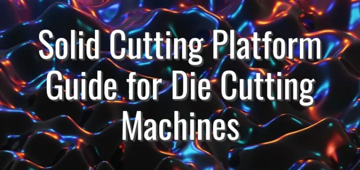 Solid Cutting Platform Guide for Die Cutting Machines