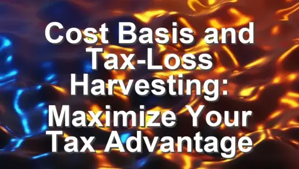 Cost Basis and Tax-Loss Harvesting: Maximize Your Tax Advantage