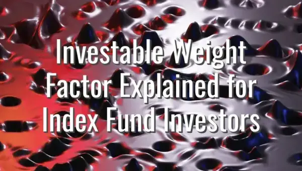 Investable Weight Factor Explained for Index Fund Investors