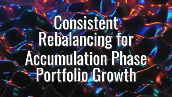 Consistent Rebalancing for Accumulation Phase Portfolio Growth