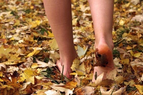 Walking Barefoot