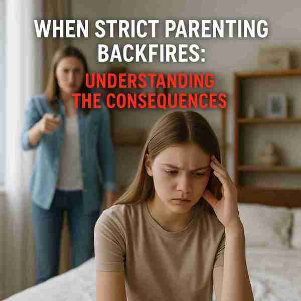 When Strict Parenting Backfires: Understanding the Consequences