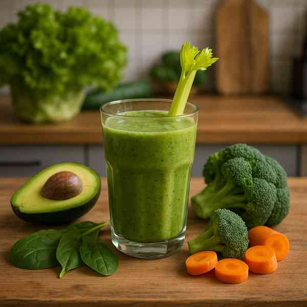 Blend Vegetables into Smoothies