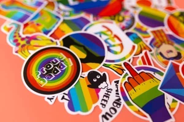 Sticker collage