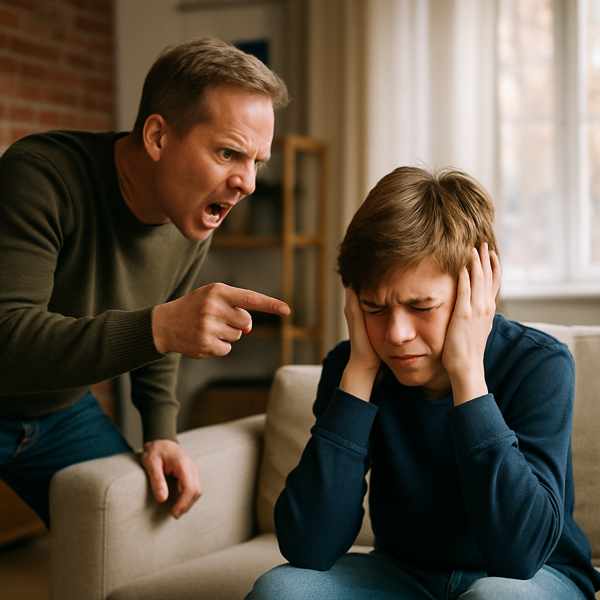 Strict parenting can harm a child's mental health.