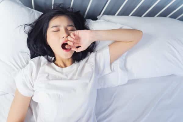Waking up at night