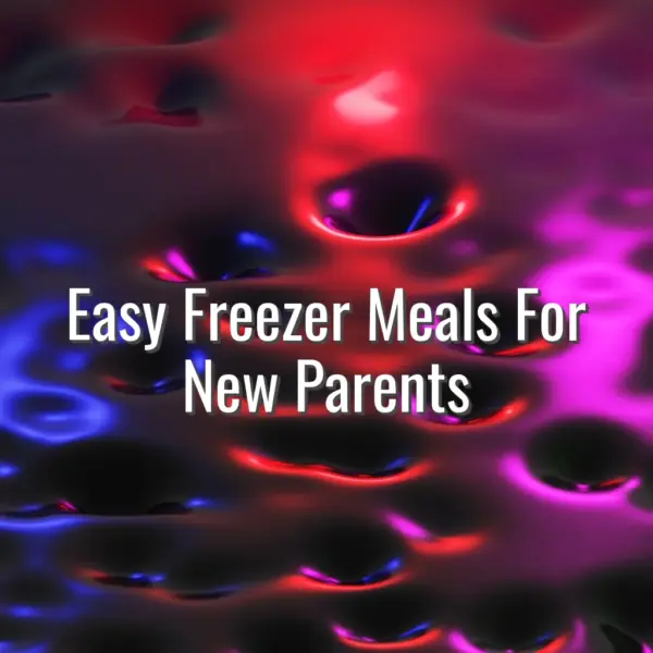 Easy Freezer Meals For New Parents - freezer meals for new parents