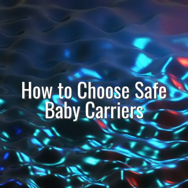 How to Choose Safe Baby Carriers - how to choose baby carriers