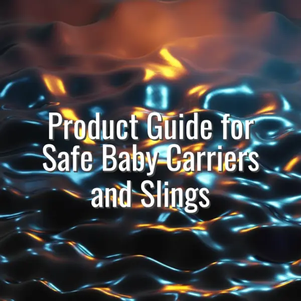 Product Guide for Safe Baby Carriers and Slings - safe baby carriers