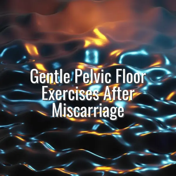 Gentle Pelvic Floor Exercises After Miscarriage - pelvic floor exercises after miscarriage