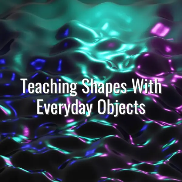 Teaching Shapes With Everyday Objects - teaching shapes with objects
