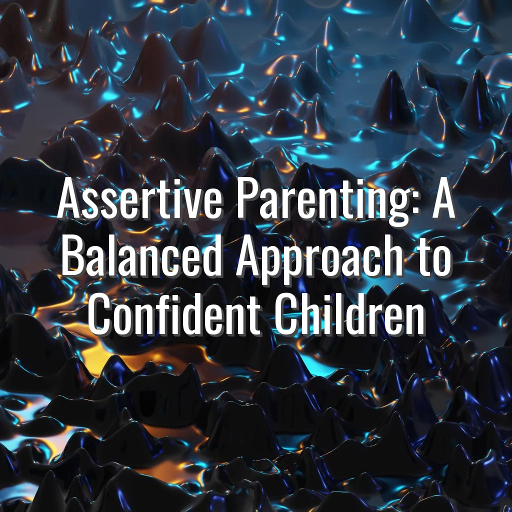 Assertive Parenting: A Balanced Approach to Confident Children