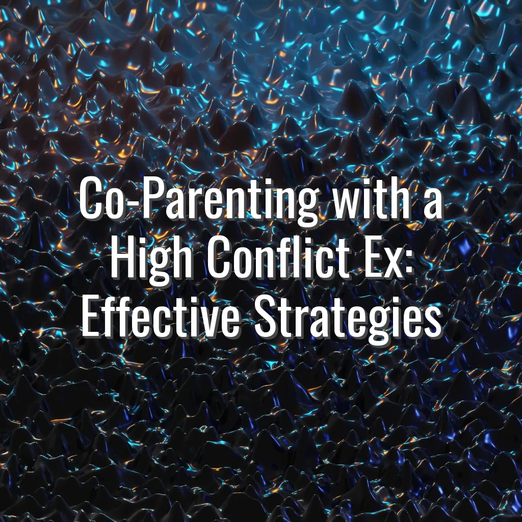 Co-Parenting with a High Conflict Ex: Effective Strategies