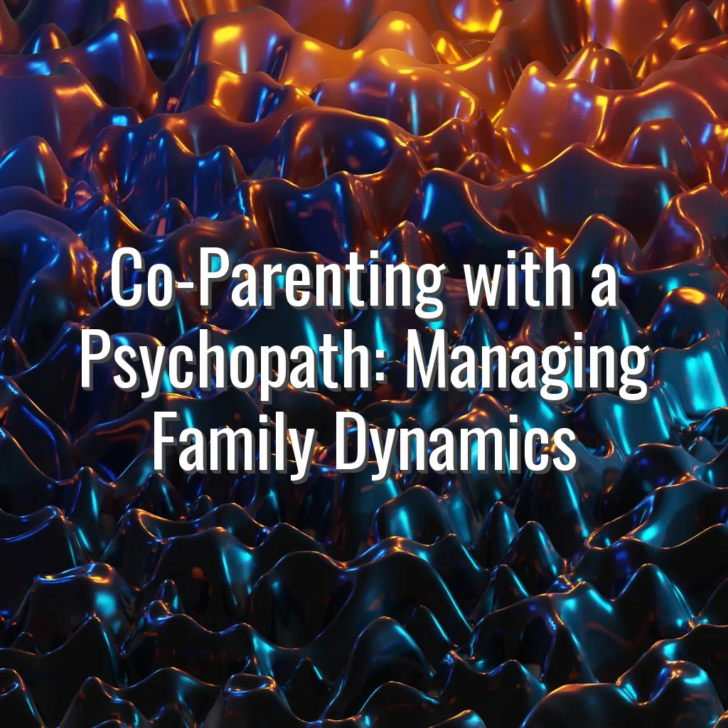 Co-Parenting with a Psychopath: Managing Family Dynamics