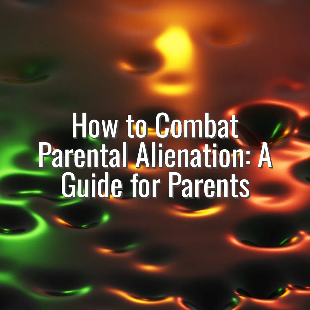How to Combat Parental Alienation: A Guide for Parents