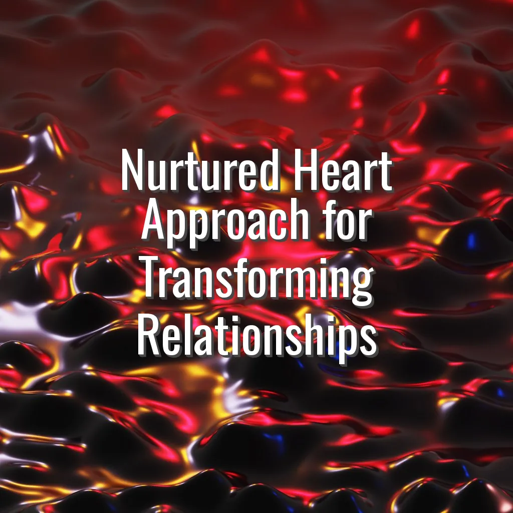 Nurtured Heart Approach for Transforming Relationships
