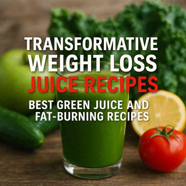 Transformative Weight Loss Juice Recipes: Best Green Juice and Fat-Burning Recipes