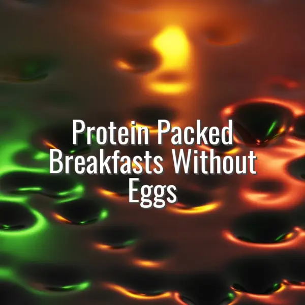 Protein Packed Breakfasts Without Eggs - protein packed breakfasts without eggs