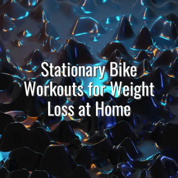 Stationary Bike Workouts for Weight Loss at Home