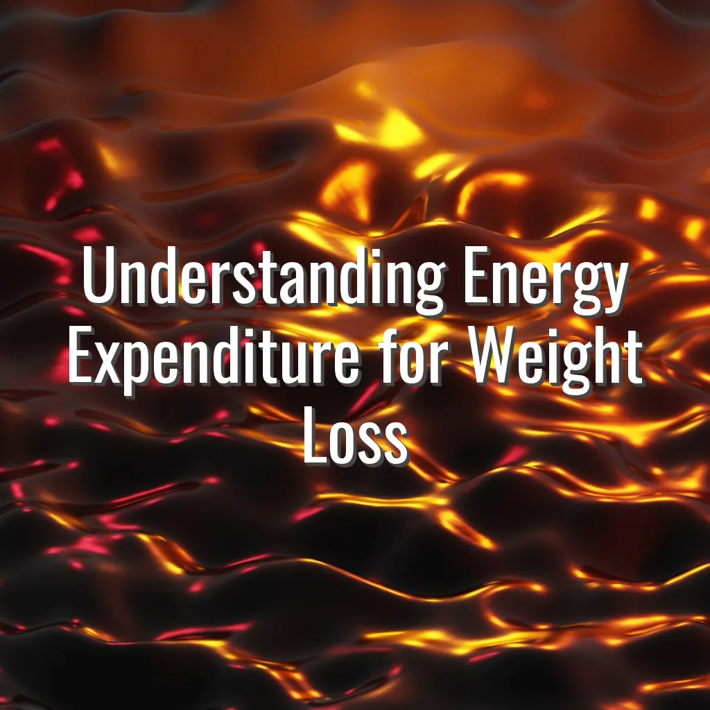 Understanding Energy Expenditure for Weight Loss
