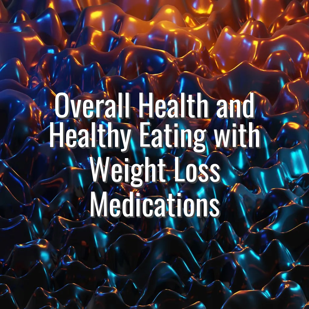 Overall Health and Healthy Eating with Weight Loss Medications