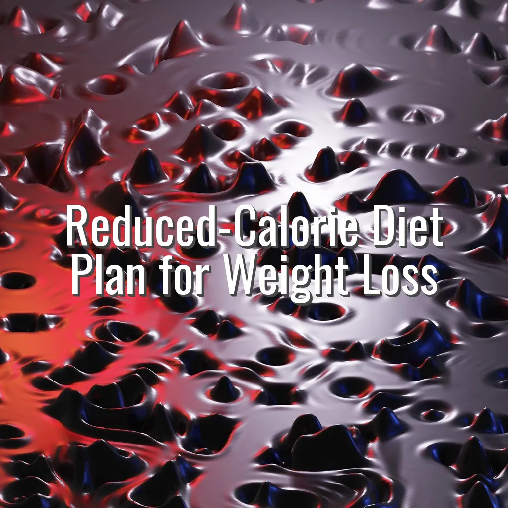 Reduced-Calorie Diet Plan for Weight Loss
