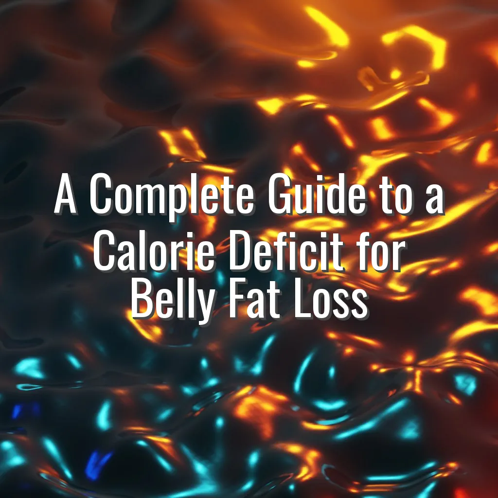 A Complete Guide to a Calorie Deficit for Belly Fat Loss