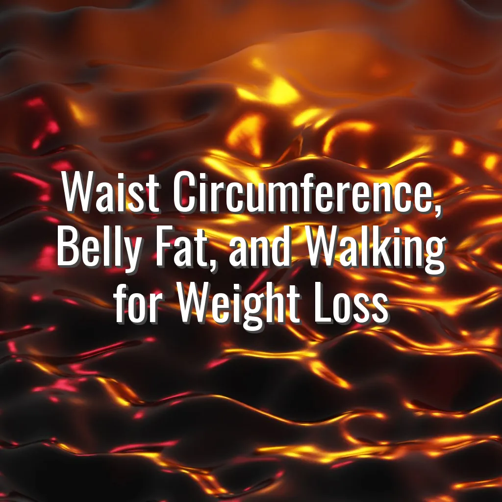 Waist Circumference, Belly Fat, and Walking for Weight Loss