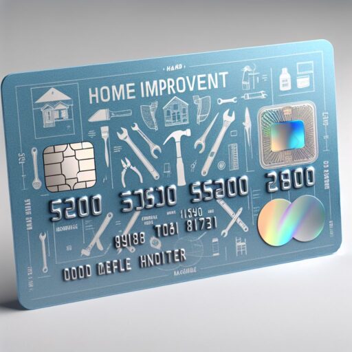 credit card for home improvement