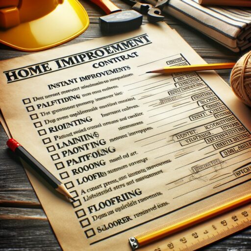 home improvement contract