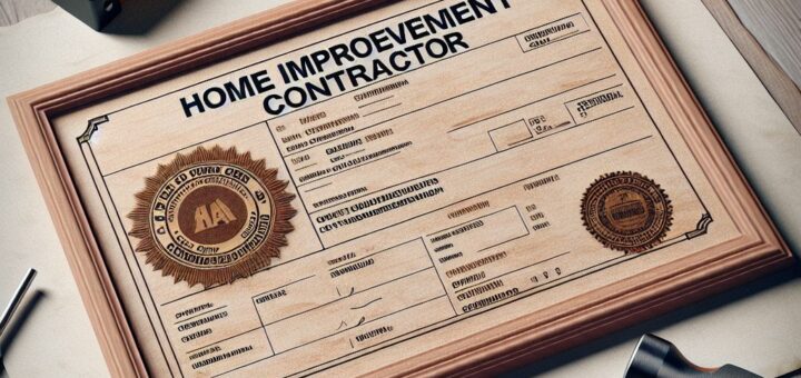 home improvement contractor license