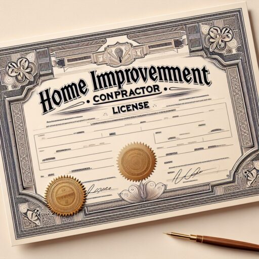 home improvement contractor license