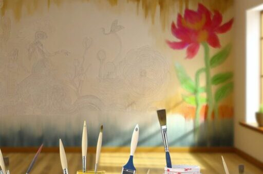 How to Paint A DIY Wall Mural