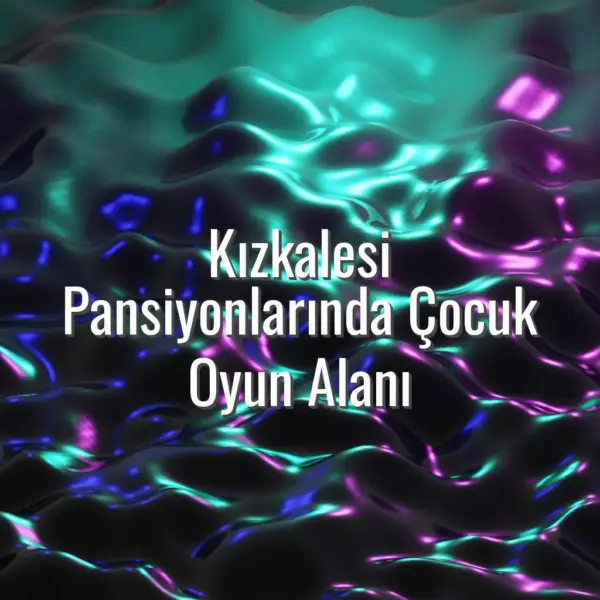 Kızkalesi Pansiyonlarında Çocuk Oyun Alanı - Kızkalesi pansiyonlarında çocuk oyun alanı