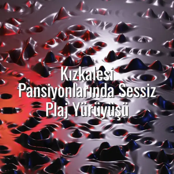 Kızkalesi Pansiyonlarında Sessiz Plaj Yürüyüşü - Kızkalesi pansiyonlarında sessiz plaj