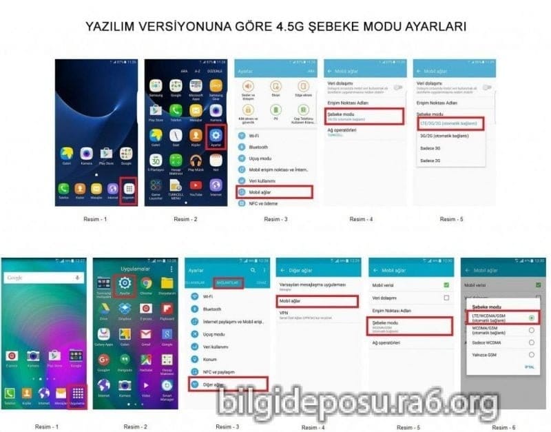 android 4.5 g ayari nasil yapilir - Bilgideposu