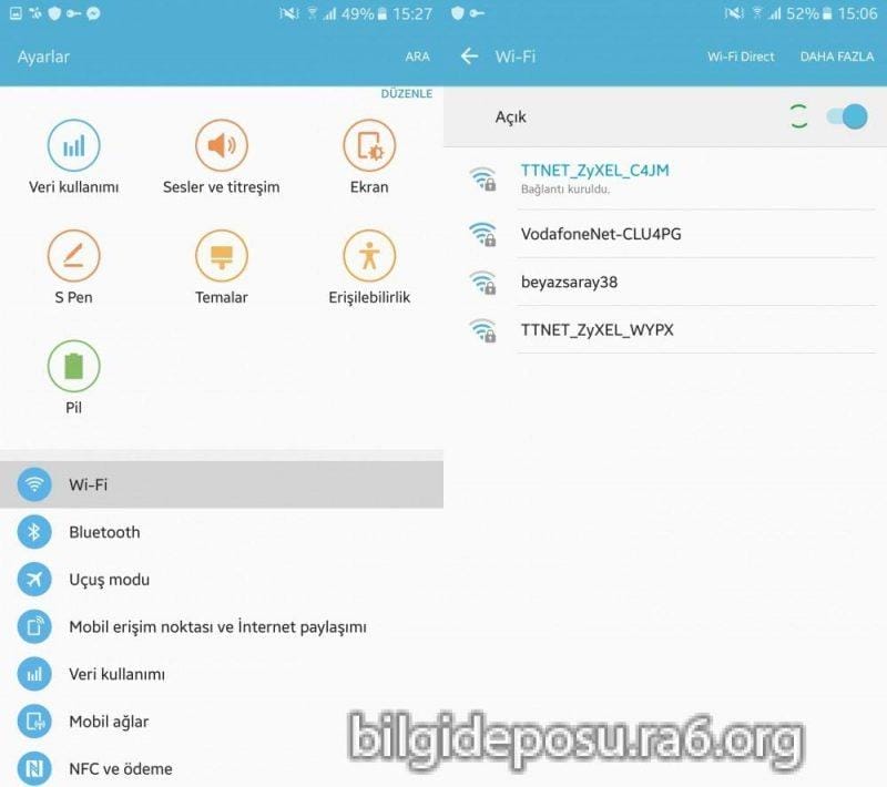 android dns ayari degistirme - Bilgideposu