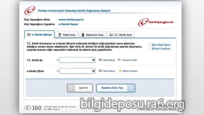 e devlet login - Bilgideposu
