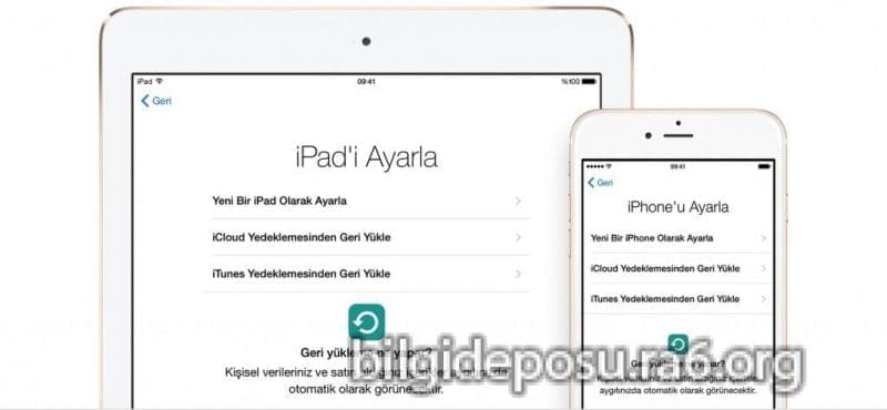 ipad yedekleme - Bilgideposu